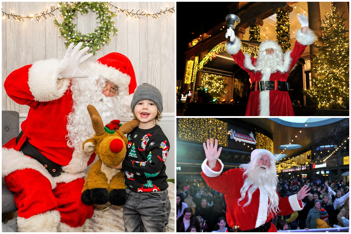 Santa in Cheltenham 